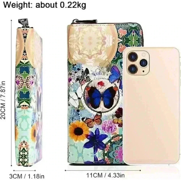 Clutch RFID Wallet For Women - Picture 5 of 5